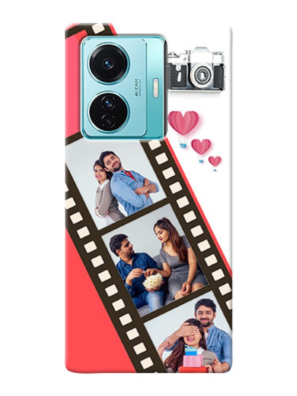 Custom iQOO Z6 Pro 5G custom phone covers: 3 Image Holder with Film Reel
