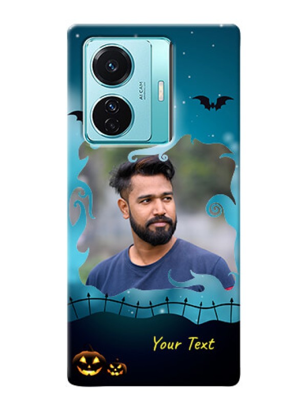 Custom iQOO Z6 Pro 5G Personalised Phone Cases: Halloween frame design