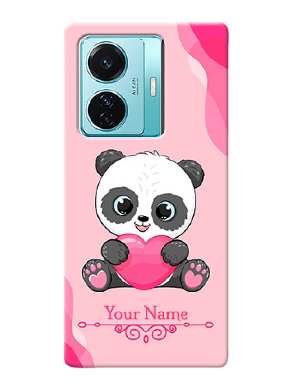 Custom iQOO Z6 Pro 5G Mobile Back Covers: Cute Panda Design