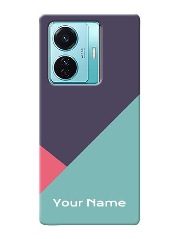 Custom iQOO Z6 Pro 5G Custom Phone Cases: Tri Color abstract Design