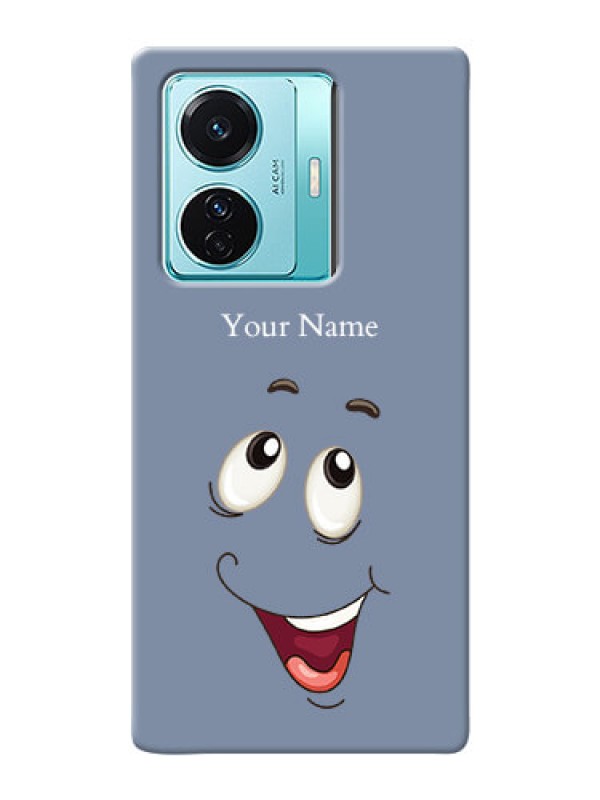 Custom iQOO Z6 Pro 5G Phone Back Covers: Laughing Cartoon Face Design