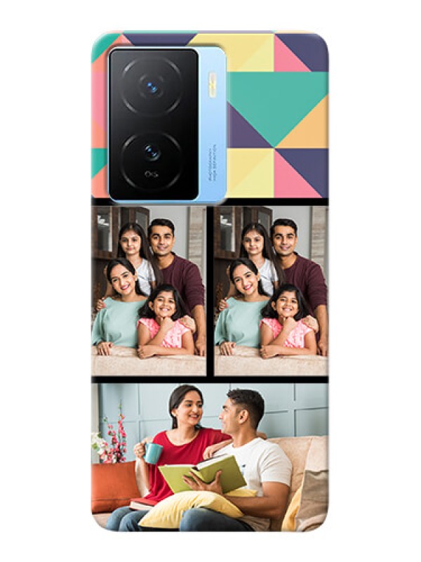 Custom iQOO Z7 5G personalised phone covers: Bulk Pic Upload Design