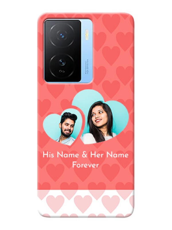 Custom iQOO Z7 5G personalized phone covers: Couple Pic Upload Design