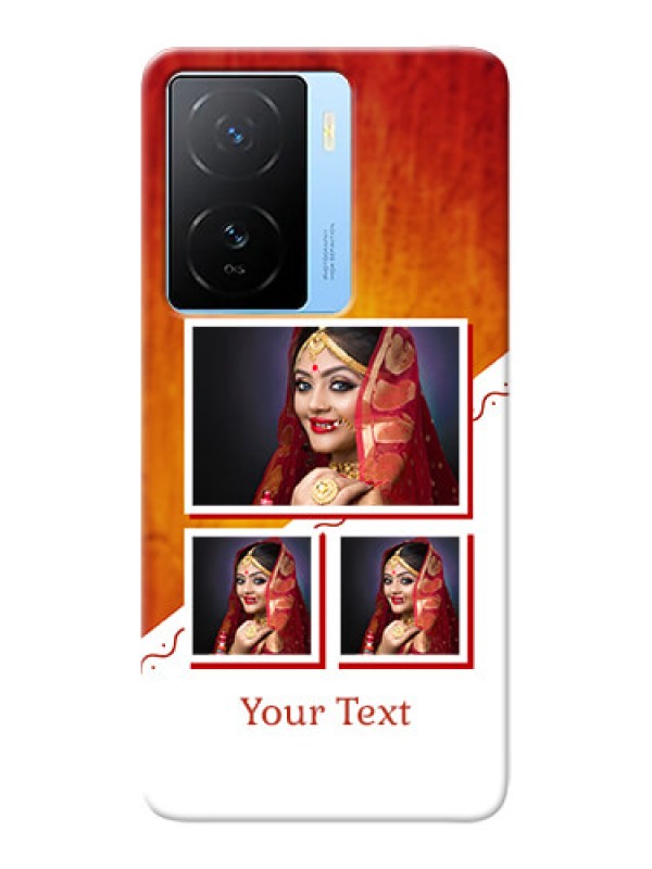 Custom iQOO Z7 5G Personalised Phone Cases: Wedding Memories Design 