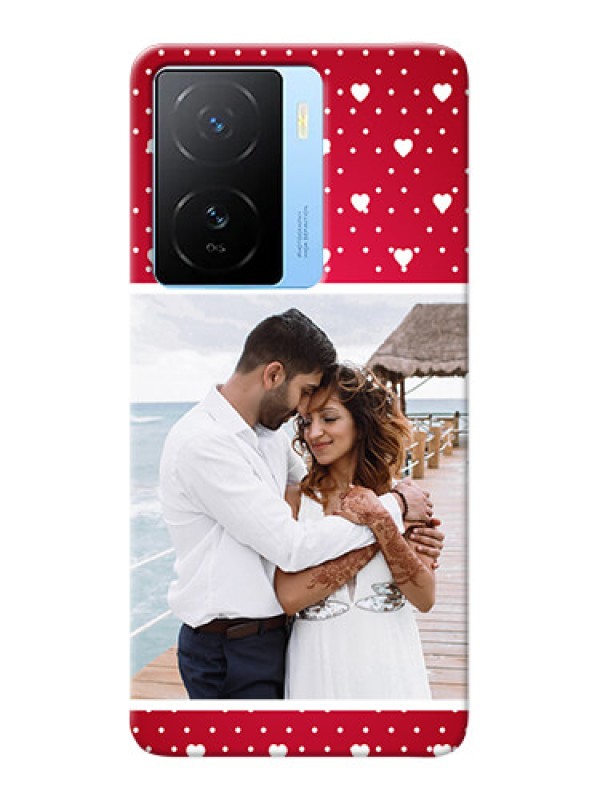 Custom iQOO Z7 5G custom back covers: Hearts Mobile Case Design