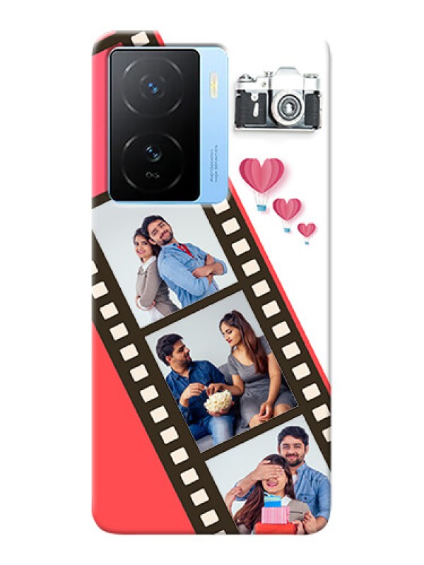 Custom iQOO Z7 5G custom phone covers: 3 Image Holder with Film Reel