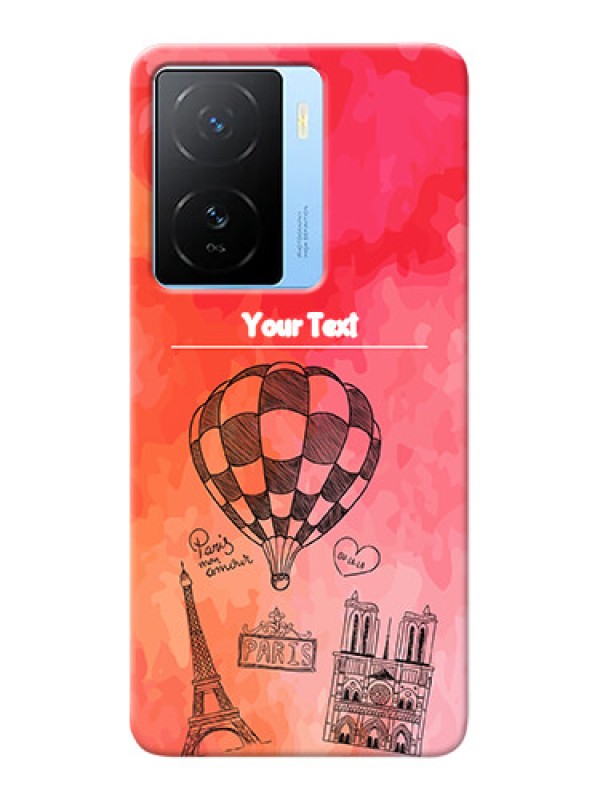 Custom iQOO Z7 5G Personalized Mobile Covers: Paris Theme Design