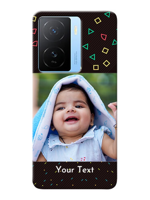 Custom iQOO Z7 5G custom mobile cases with confetti birthday design