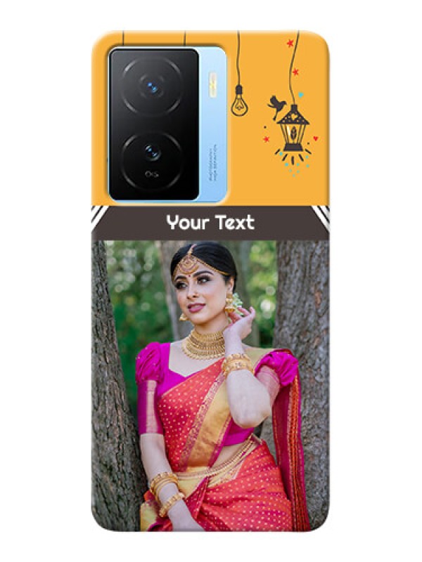 Custom iQOO Z7 5G custom back covers with Family Picture and Icons 