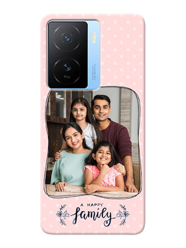 Custom iQOO Z7 5G Personalized Phone Cases: Family with Dots Design