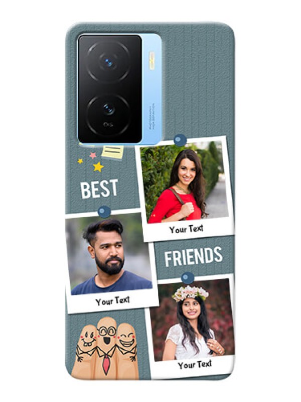 Custom iQOO Z7 5G Mobile Cases: Sticky Frames and Friendship Design