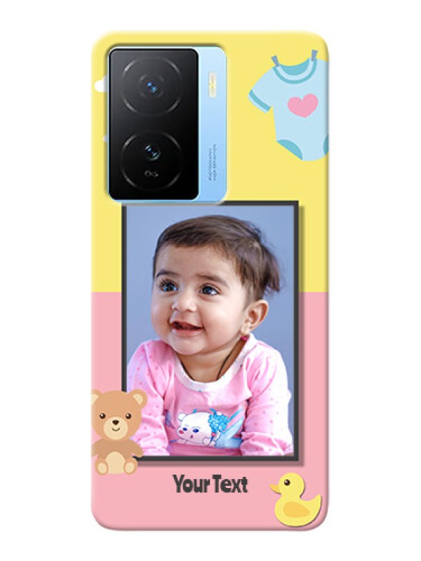 Custom iQOO Z7 5G Back Covers: Kids 2 Color Design