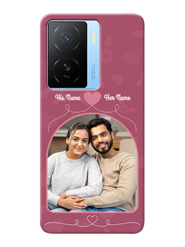 Custom iQOO Z7 5G mobile phone covers: Love Floral Design