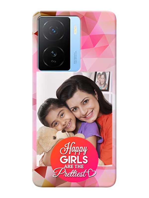 Custom iQOO Z7 5G Personalized Phone Covers: Abstract Triangle Design