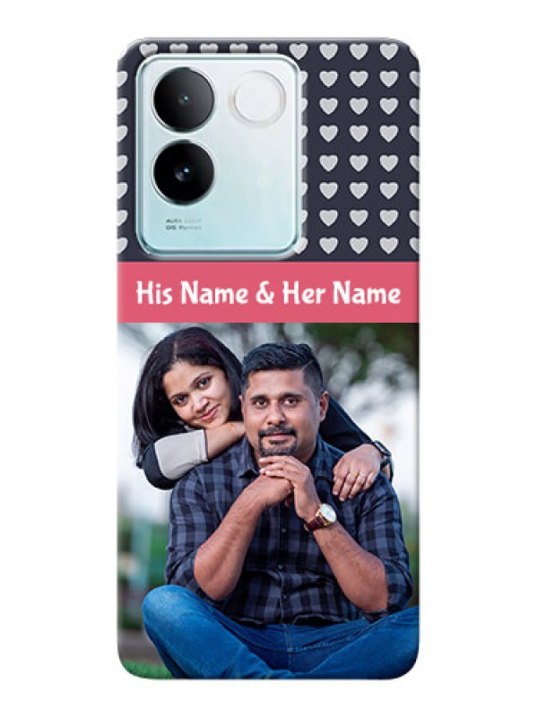 Custom iQOO Z7 Pro 5G Custom Mobile Case with Love Symbols Design