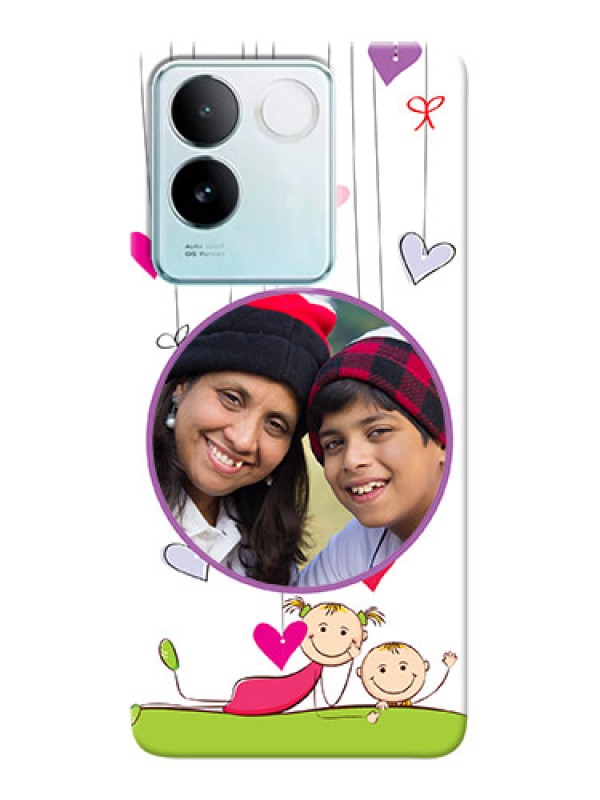 Custom iQOO Z7 Pro 5G Mobile Cases: Cute Kids Phone Case Design