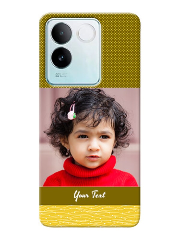 Custom iQOO Z7 Pro 5G custom mobile back covers: Simple Green Color Design