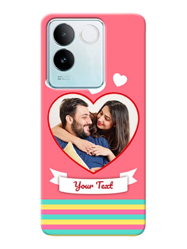 Custom iQOO Z7 Pro 5G Personalised mobile covers: Love Doodle Design