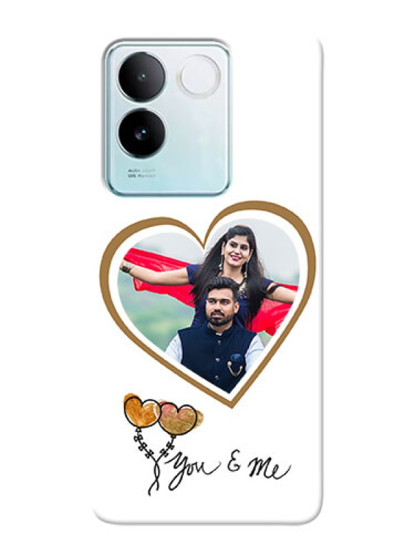 Custom iQOO Z7 Pro 5G customized phone cases: You & Me Design