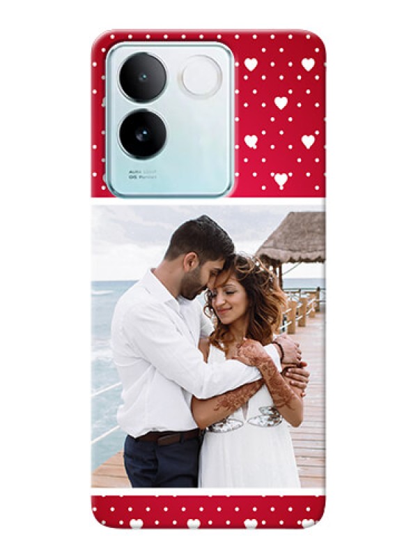 Custom iQOO Z7 Pro 5G custom back covers: Hearts Mobile Case Design