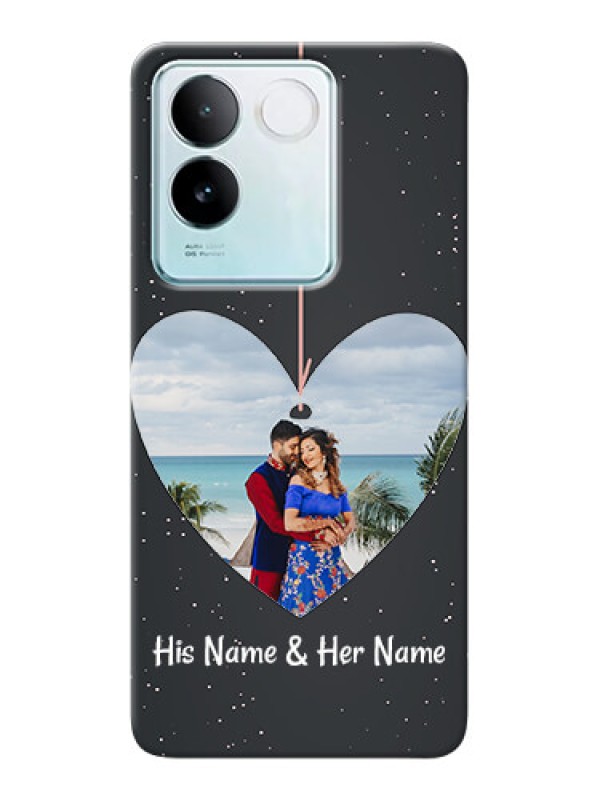 Custom iQOO Z7 Pro 5G custom phone cases: Hanging Heart Design