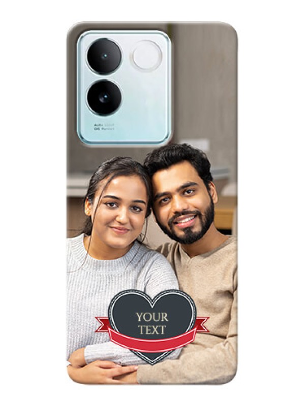 Custom iQOO Z7 Pro 5G mobile back covers online: Just Married Couple Design