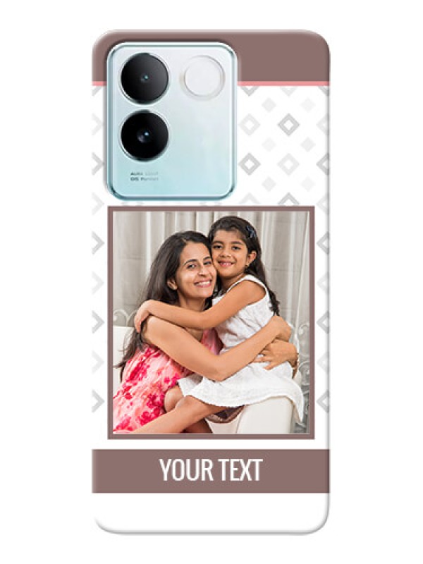 Custom iQOO Z7 Pro 5G custom back covers: Simple Diamond Design