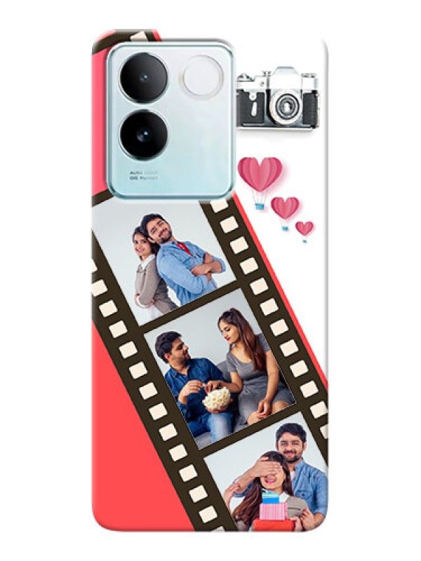Custom iQOO Z7 Pro 5G custom phone covers: 3 Image Holder with Film Reel