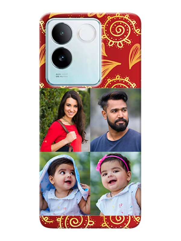 Custom iQOO Z7 Pro 5G Mobile Phone Cases: 4 Image Traditional Design