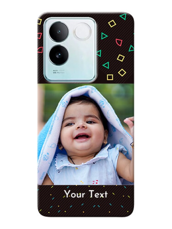 Custom iQOO Z7 Pro 5G custom mobile cases with confetti birthday design