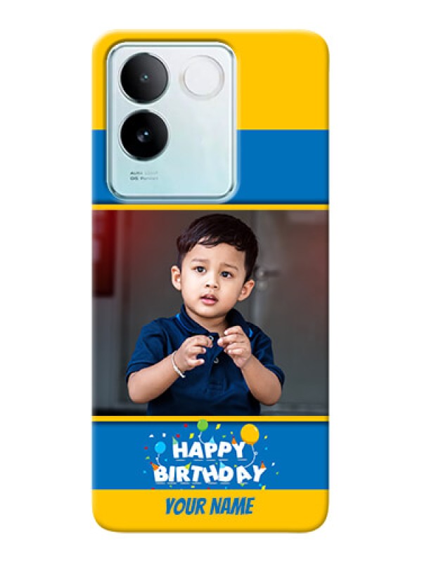 Custom iQOO Z7 Pro 5G Mobile Back Covers Online: Birthday Wishes Design