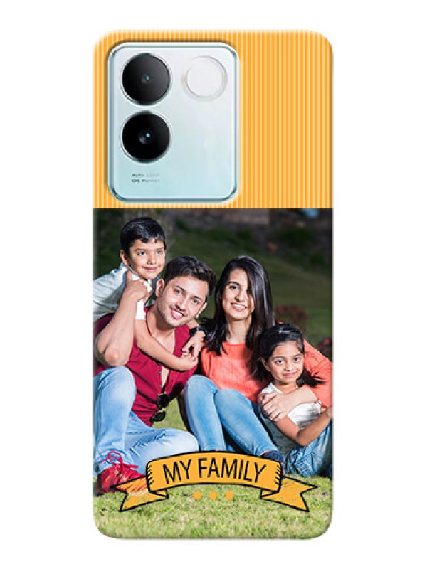 Custom iQOO Z7 Pro 5G Personalized Mobile Cases: My Family Design