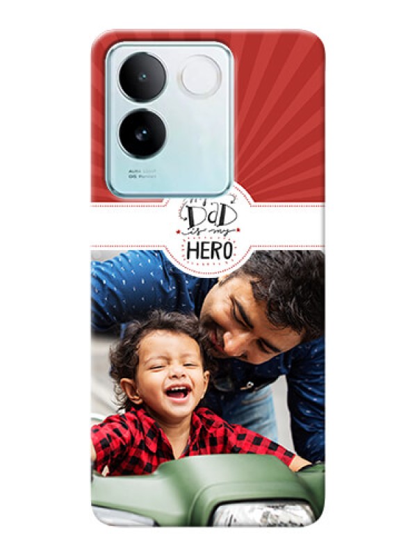 Custom iQOO Z7 Pro 5G custom mobile phone cases: My Dad Hero Design