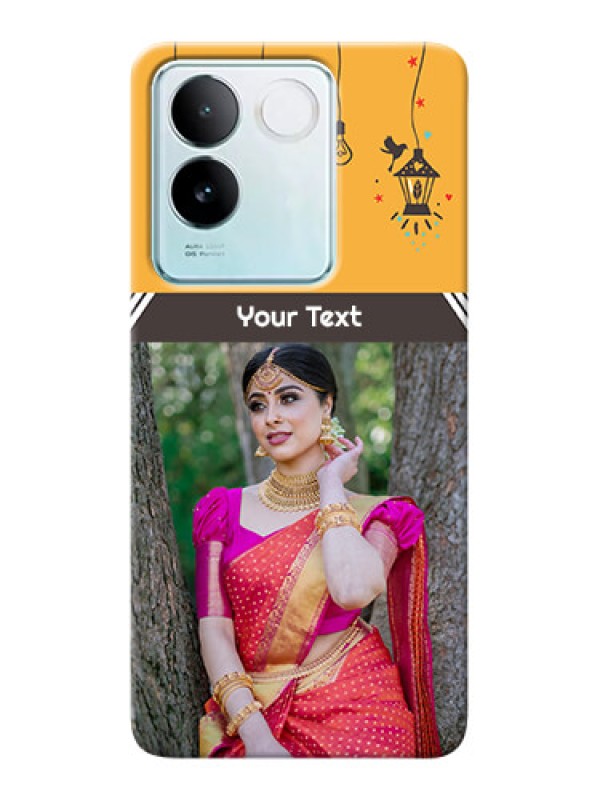 Custom iQOO Z7 Pro 5G custom back covers with Family Picture and Icons