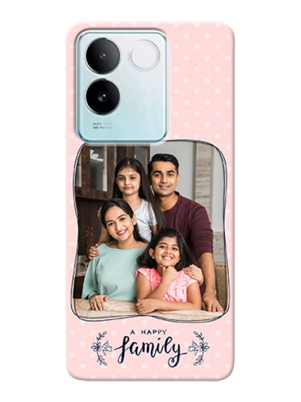 Custom iQOO Z7 Pro 5G Personalized Phone Cases: Family with Dots Design