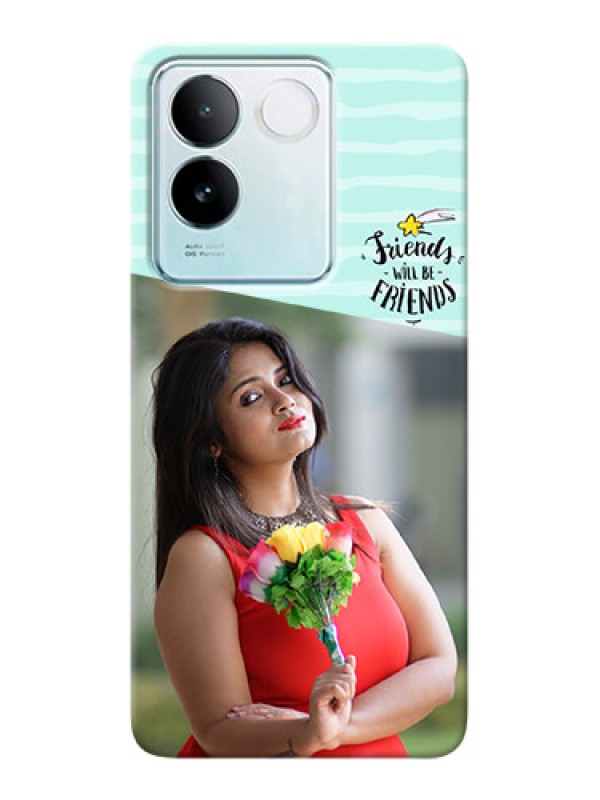 Custom iQOO Z7 Pro 5G Mobile Back Covers: Friends Picture Icon Design