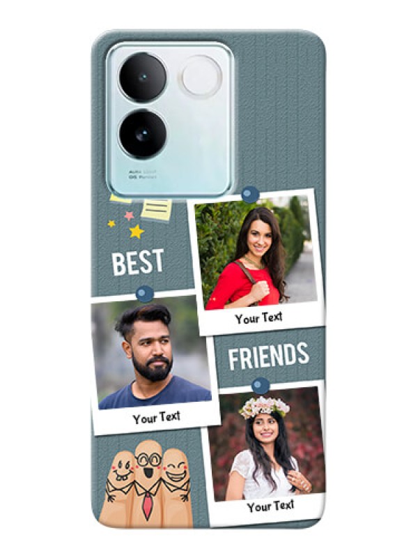 Custom iQOO Z7 Pro 5G Mobile Cases: Sticky Frames and Friendship Design