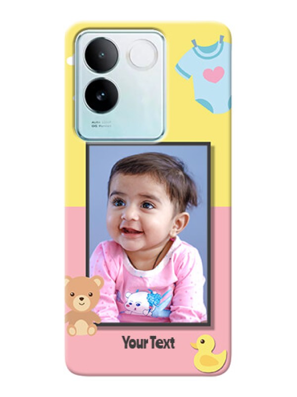Custom iQOO Z7 Pro 5G Back Covers: Kids 2 Color Design