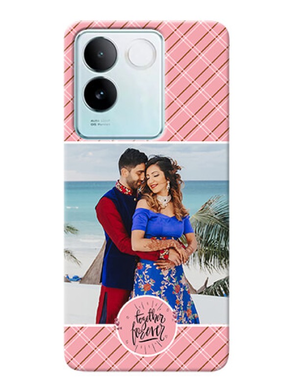 Custom iQOO Z7 Pro 5G Mobile Covers Online: Together Forever Design
