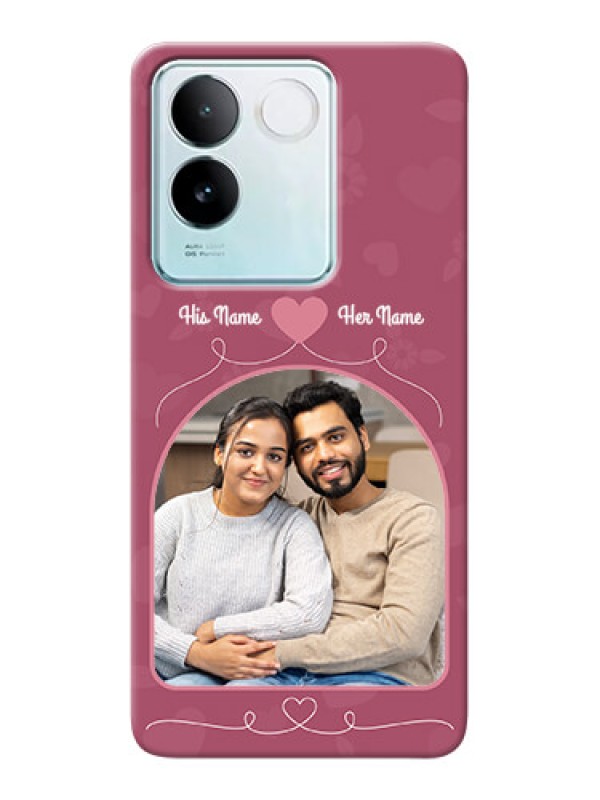 Custom iQOO Z7 Pro 5G mobile phone covers: Love Floral Design