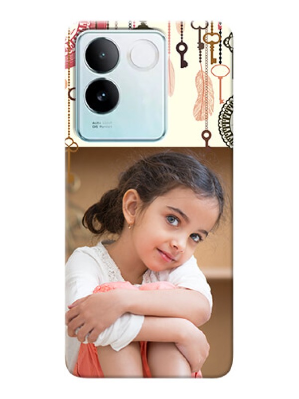 Custom iQOO Z7 Pro 5G Phone Back Covers: Boho Style Design