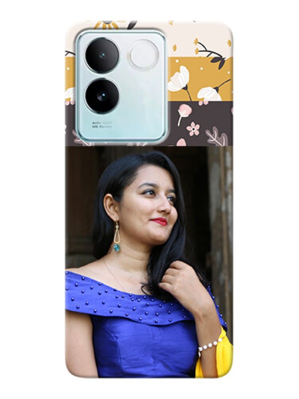 Custom iQOO Z7 Pro 5G mobile cases online: Stylish Floral Design