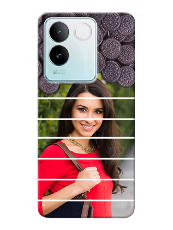 Custom iQOO Z7 Pro 5G Custom Mobile Covers with Oreo Biscuit Design
