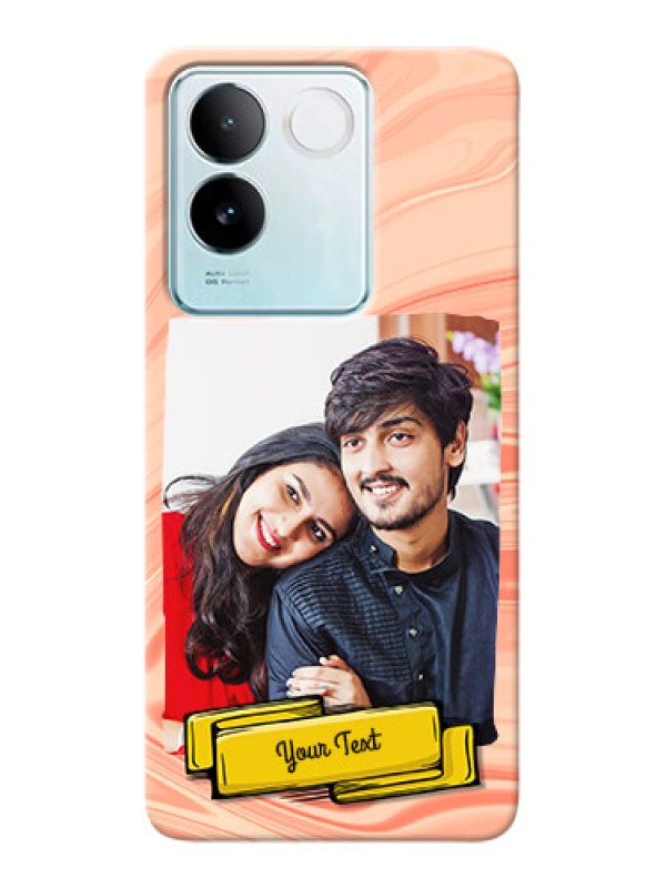 Custom iQOO Z7 Pro 5G Customized Phone Cases: Marble Texture Design