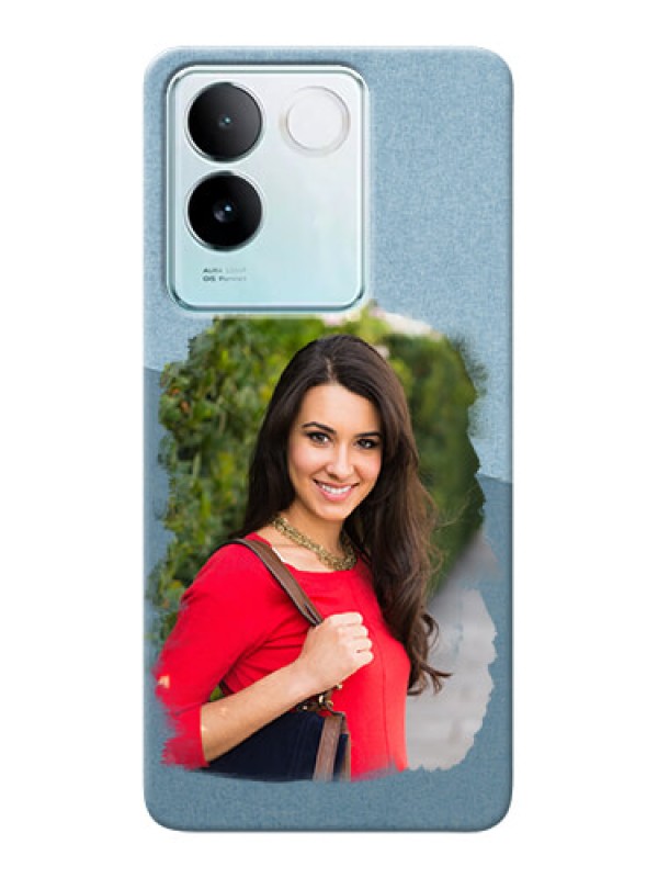 Custom iQOO Z7 Pro 5G custom mobile phone covers: Grunge Line Art Design