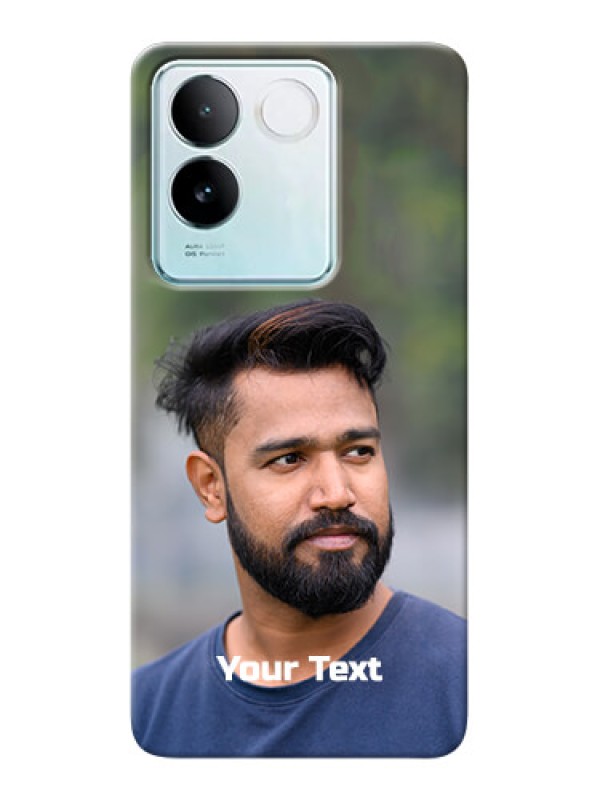 Custom iQOO Z7 Pro 5G Mobile Cover: Photo with Text
