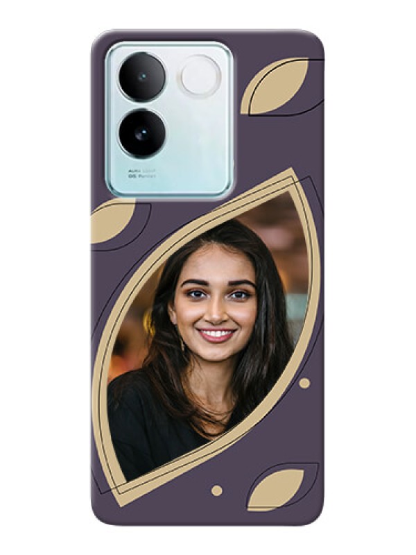 Custom iQOO Z7 Pro 5G Custom Mobile Case with Falling Leaf Design