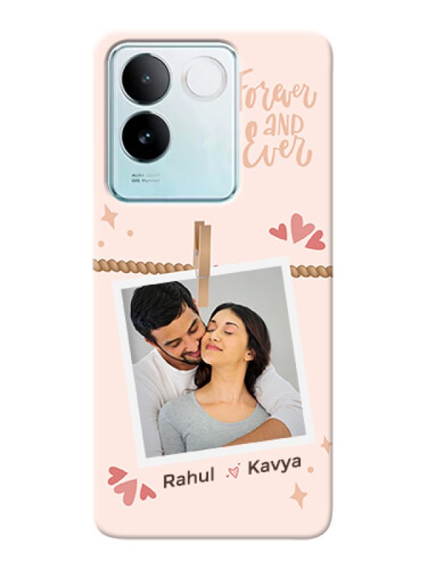Custom iQOO Z7 Pro 5G Custom Phone Case with Forever and ever love Design