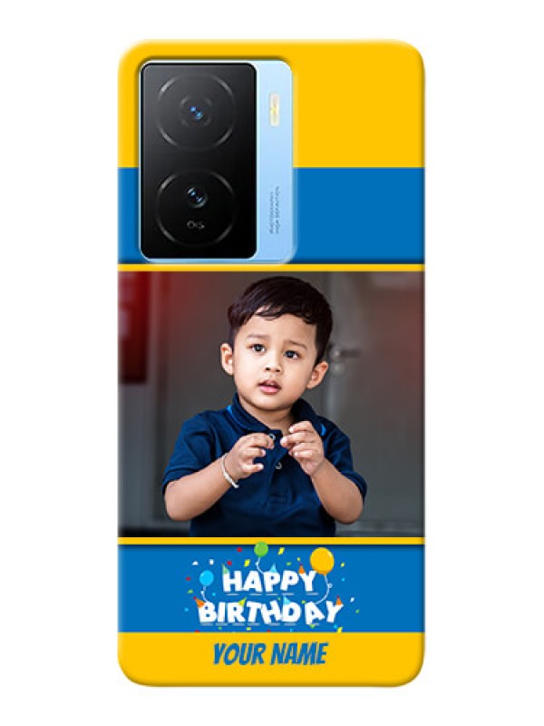 Custom iQOO Z7s 5G Mobile Back Covers Online: Birthday Wishes Design