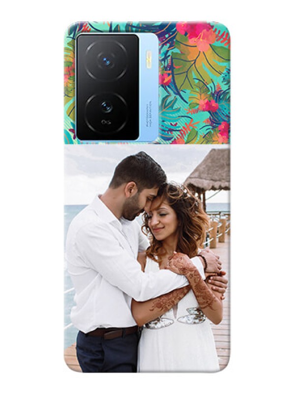 Custom iQOO Z7s 5G Personalized Phone Cases: Watercolor Floral Design